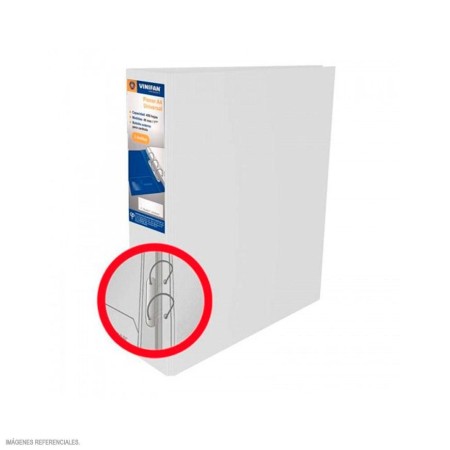 Pioner Universal A4 Vinifan Doble Anillado 45 mm Blanco