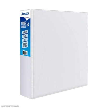 Pioner A4 Artesco 3 Anillos 65 mm Blanco