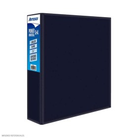 Pioner Universal A4 Artesco 2 Anillos 65 mm Azul