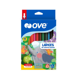 Colores Largos Jumbo Ove X 12 Und