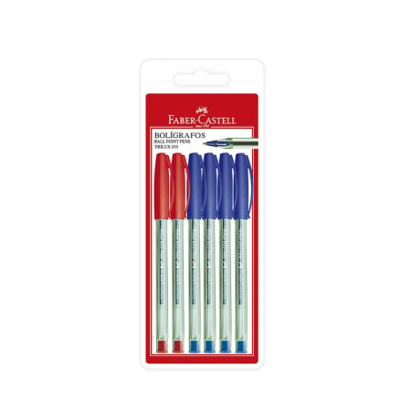 Lapiceros Faber Castell 035 X 6 Und