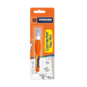 Corrector Tipo Lapicero Vinifan Punta Metálica 9 Ml