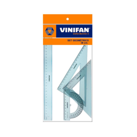 Juego De Escuadras Vinifan 30 Cm