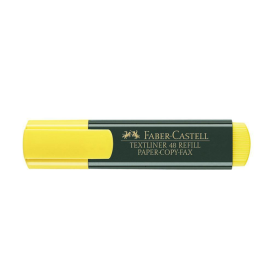 Resaltador Faber Castell Textliner 48 Amarillo X 1 Und