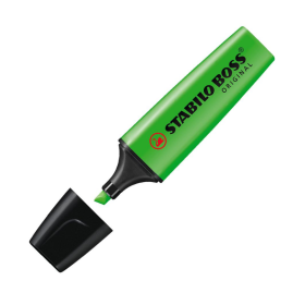 Resaltador Stabilo Boss Verde X 1 Und