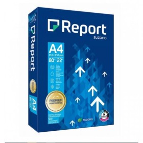 Papel Fotocopia Report Suzano A4 80 g x 500 Hojas