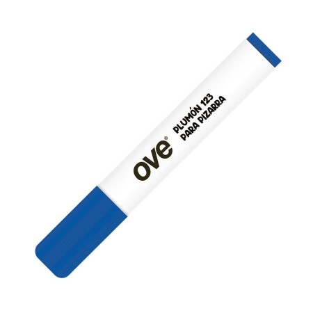 Plumón para Pizarra OVE 123 Azul