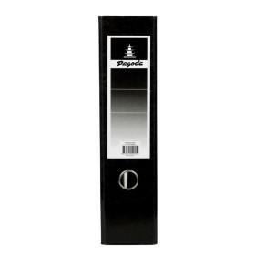 Archivador Oficio Pagoda Lomo Ancho Negro Plastificado